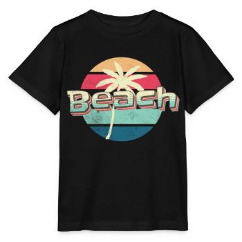 Beach Breeze - Stanley/Stella MINI CREATOR Kids’ T-Shirt - black - Front - Mikhail (115cm)