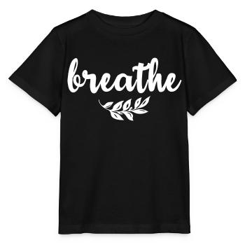Cadeau de yoga pour Yogis Méditation Idée cadeau Om - T-shirt bio MINI CREATOR Stanley/Stella Enfant - noir - Devant - Mikhail (115cm)