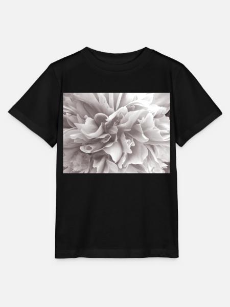 Flower - Stanley/Stella Kinder T-Shirt MINI CREATOR - Schwarz