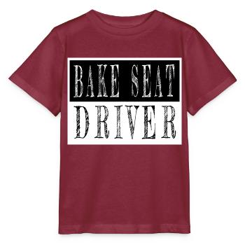 cooking chefowner master chef vocation job chef - Stanley/Stella MINI CREATOR Kids’ T-Shirt - burgundy - Front - Kain (125cm)