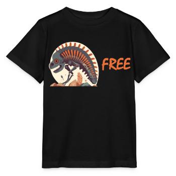 Fossil Frei - Stanley/Stella Kinder T-Shirt MINI CREATOR  - Schwarz - Vorne - Mikhail (115cm)