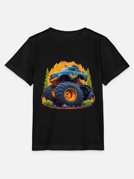 Monstertruck - T-shirt MINI CREATOR barn från Stanley/Stella - svart