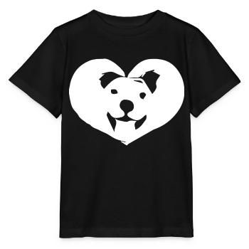 Hund Dog - Stanley/Stella Kinder T-Shirt MINI CREATOR  - Schwarz - Vorne - Mikhail (115cm)
