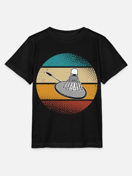 Badminton - Stanley/Stella Kinder T-Shirt MINI CREATOR  - Schwarz
