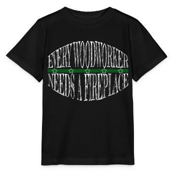 T-shirts de travail de charpentier Charpentier T-shirts drôles - T-shirt bio MINI CREATOR Stanley/Stella Enfant - noir - Devant - Mikhail (115cm)