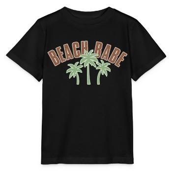 Beach Babe - Stanley/Stella Kinder T-Shirt MINI CREATOR  - Schwarz - Vorne - Mikhail (115cm)