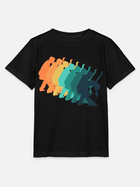 Retro-Tanz - Stanley/Stella Kinder T-Shirt MINI CREATOR - Schwarz