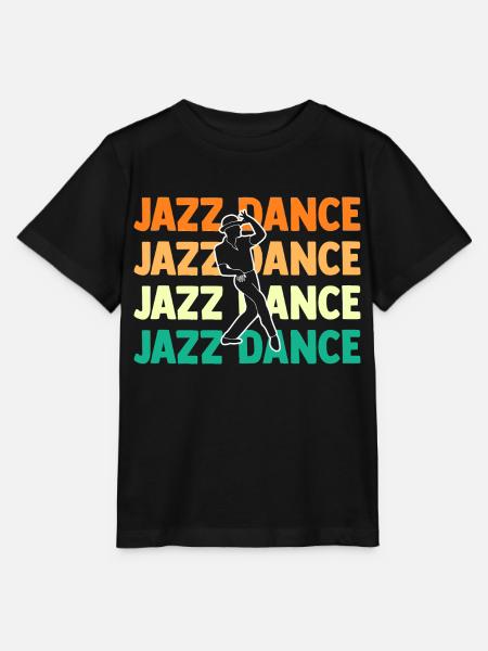 Jazz Tänzer - Stanley/Stella Kinder T-Shirt MINI CREATOR - Schwarz