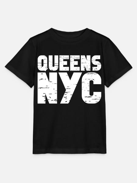 Queens NYC - Stanley/Stella Kinder T-Shirt MINI CREATOR - Schwarz