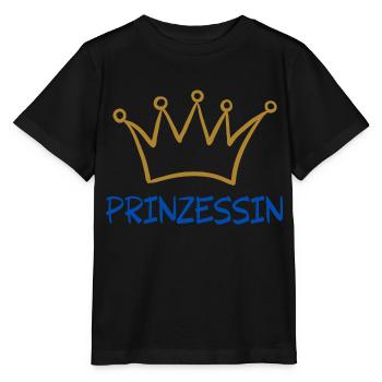 PRINZESSIN 1 - Stanley/Stella Kinder T-Shirt MINI CREATOR  - Schwarz - Vorne - Mikhail (115cm)