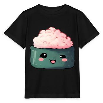 Sushi - T-shirt bio MINI CREATOR Stanley/Stella Enfant - noir - Devant - Mikhail (115cm)