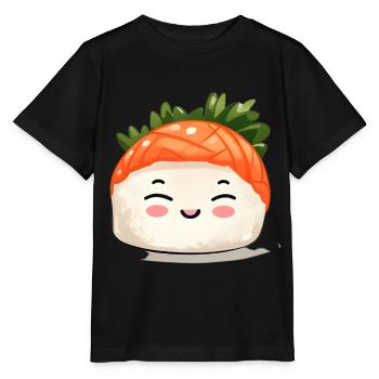 Sushi - Stanley/Stella MINI CREATOR Kids’ T-Shirt - black - Front - Mikhail (115cm)