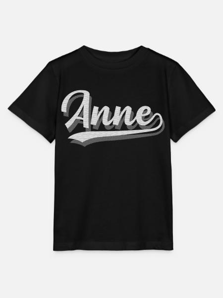 Anne - Stanley/Stella Kinder T-Shirt MINI CREATOR  - Schwarz