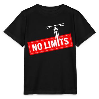 No limits - Stanley/Stella Kinder T-Shirt MINI CREATOR  - Schwarz - Vorne - Mikhail (115cm)