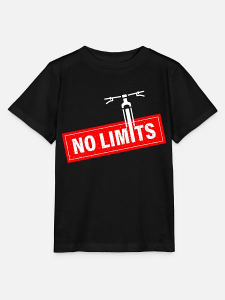 No limits - Stanley/Stella Kinder T-Shirt MINI CREATOR - Schwarz
