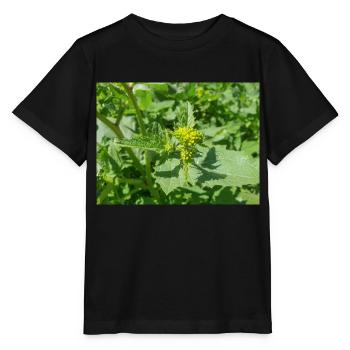 schwarzer Senf Rhamphosp - Stanley/Stella Kinder T-Shirt MINI CREATOR  - Schwarz - Vorne - Mikhail (115cm)