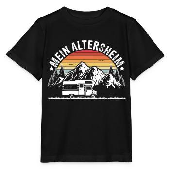 Mein Altersheim Rente Pension Wohnmobil Urlauber - Stanley/Stella Kinder T-Shirt MINI CREATOR  - Schwarz - Vorne - Mikhail (115cm)