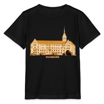 Mairie de Duisbourg - T-shirt bio MINI CREATOR Stanley/Stella Enfant - noir - Devant - Mikhail (115cm)