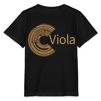 For Viola - Stanley/Stella MINI CREATOR Kids’ T-Shirt - black - Front - Mikhail (115cm)