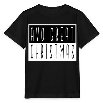Blagues Noël Vacances Fun Musculation - T-shirt bio MINI CREATOR Stanley/Stella Enfant - noir - Devant - Mikhail (115cm)