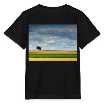 Weitblick - Stanley/Stella Kinder T-Shirt MINI CREATOR  - Schwarz - Vorne - Mikhail (115cm)