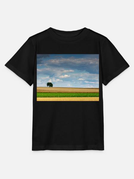 Weitblick - Stanley/Stella Kinder T-Shirt MINI CREATOR  - Schwarz