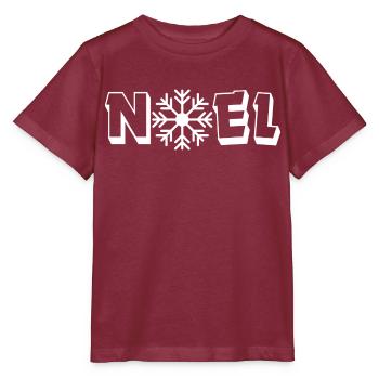 NOEL FLOCON - T-shirt bio MINI CREATOR Stanley/Stella Enfant - bordeaux - Devant - Kain (125cm)