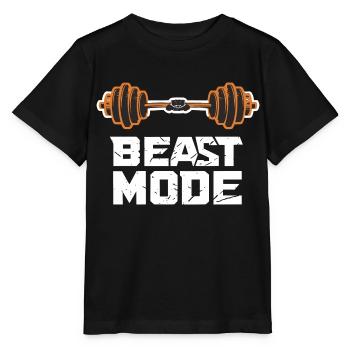 BEAST MOD GYM - Stanley/Stella MINI CREATOR Kids’ T-Shirt - black - Front - Mikhail (115cm)