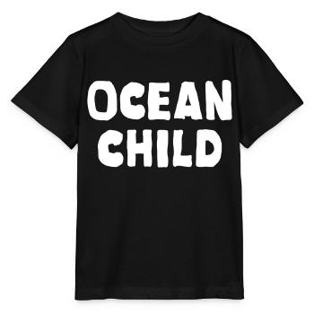 Ocean Child - Stanley/Stella MINI CREATOR Kids’ T-Shirt - black - Front - Mikhail (115cm)