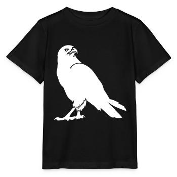 Wildtiere Adler Bussard Wildtiere Vögel Vogel Zoo - Stanley/Stella Kinder T-Shirt MINI CREATOR  - Schwarz - Vorne - Mikhail (115cm)