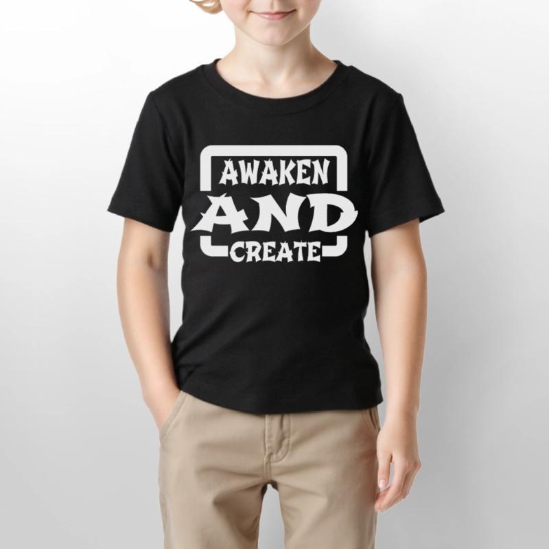 Illumination, expérience, innovation et progrès T-shirt bio MINI CREATOR Stanley/Stella Enfant
