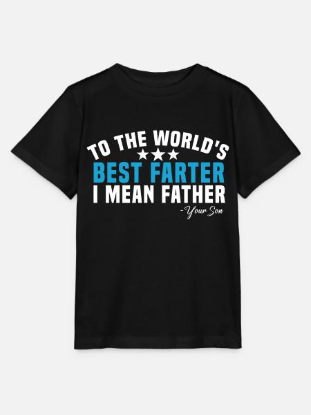 best father - Stanley/Stella Kinder T-Shirt MINI CREATOR - Schwarz