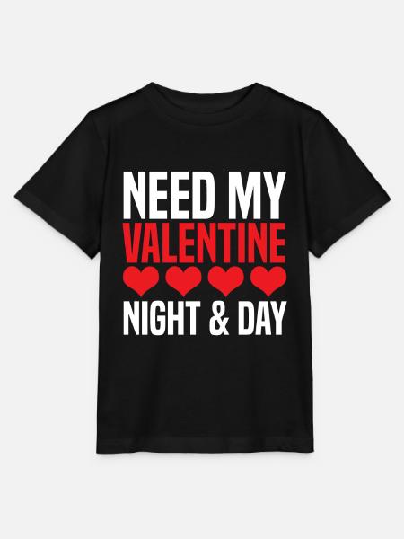 valentine - Stanley/Stella Kinder T-Shirt MINI CREATOR - Schwarz