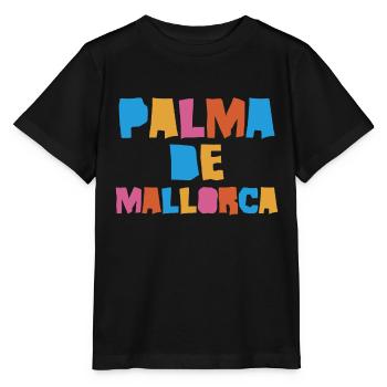 Palma de Majorque - Îles Baléares - Espagne - Espagne - T-shirt bio MINI CREATOR Stanley/Stella Enfant - noir - Devant - Mikhail (115cm)
