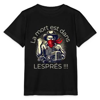Death is in LESPRÉS - Stanley/Stella MINI CREATOR Kids’ T-Shirt - black - Front - Mikhail (115cm)