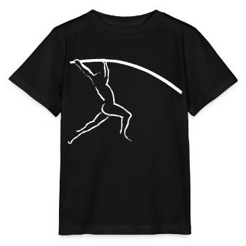 Stabhochsprung - Stanley/Stella Kinder T-Shirt MINI CREATOR  - Schwarz - Vorne - Mikhail (115cm)