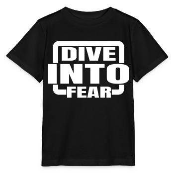 bungee jumping safety courage mindset - Stanley/Stella Kinder T-Shirt MINI CREATOR  - Schwarz - Vorne - Mikhail (115cm)