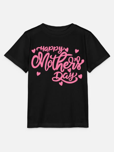 Happy Mothersday - Stanley/Stella Kinder T-Shirt MINI CREATOR - Schwarz