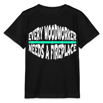 lumber union carpenter gift idea - Stanley/Stella Kinder T-Shirt MINI CREATOR  - Schwarz - Vorne - Mikhail (115cm)