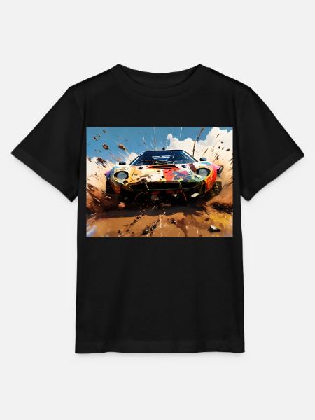 Rallye-Raid #1 - Stanley/Stella Kinder T-Shirt MINI CREATOR - Schwarz
