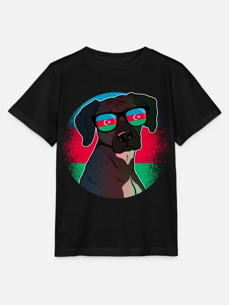 Aserbaidschan - Stanley/Stella Kinder T-Shirt MINI CREATOR - Schwarz