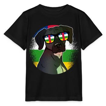 République Centrafricaine - T-shirt bio MINI CREATOR Stanley/Stella Enfant - noir - Devant - Mikhail (115cm)