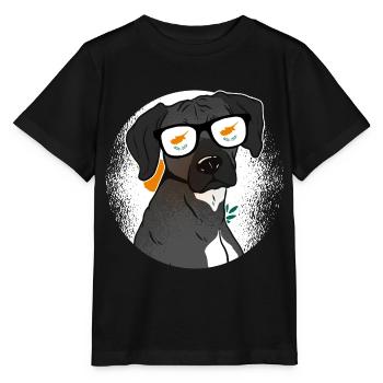 Zypern - Stanley/Stella Kinder T-Shirt MINI CREATOR  - Schwarz - Vorne - Mikhail (115cm)