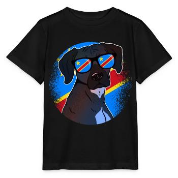 République démocratique du Congo - T-shirt bio MINI CREATOR Stanley/Stella Enfant - noir - Devant - Mikhail (115cm)