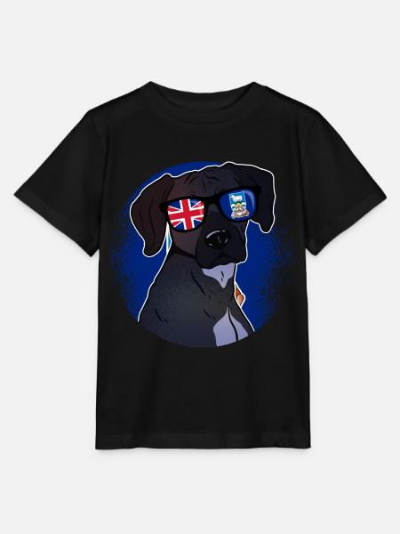 Falklandinseln - Stanley/Stella Kinder T-Shirt MINI CREATOR - Schwarz