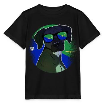Christmas Island - Stanley/Stella MINI CREATOR Kids’ T-Shirt - black - Front - Mikhail (115cm)