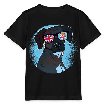 Fiji - Stanley/Stella MINI CREATOR Kids’ T-Shirt - black - Front - Mikhail (115cm)
