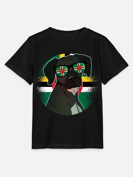 Dominica - Stanley/Stella Kinder T-Shirt MINI CREATOR - Schwarz