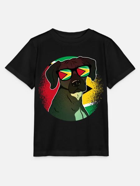 Guyana - Stanley/Stella Kinder T-Shirt MINI CREATOR - Schwarz