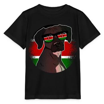 Kenya - T-shirt bio MINI CREATOR Stanley/Stella Enfant - noir - Devant - Mikhail (115cm)